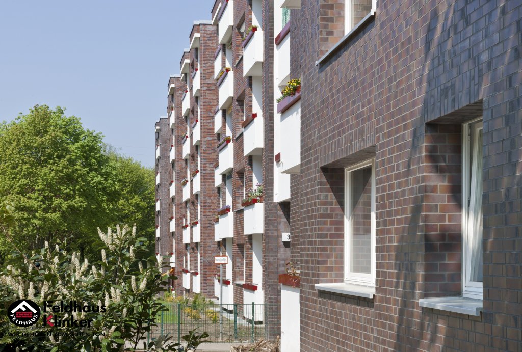 Фасадная плитка ручной формовки Feldhaus Klinker R561 carbona carmesi maritimo NF14, 240*14*71 мм